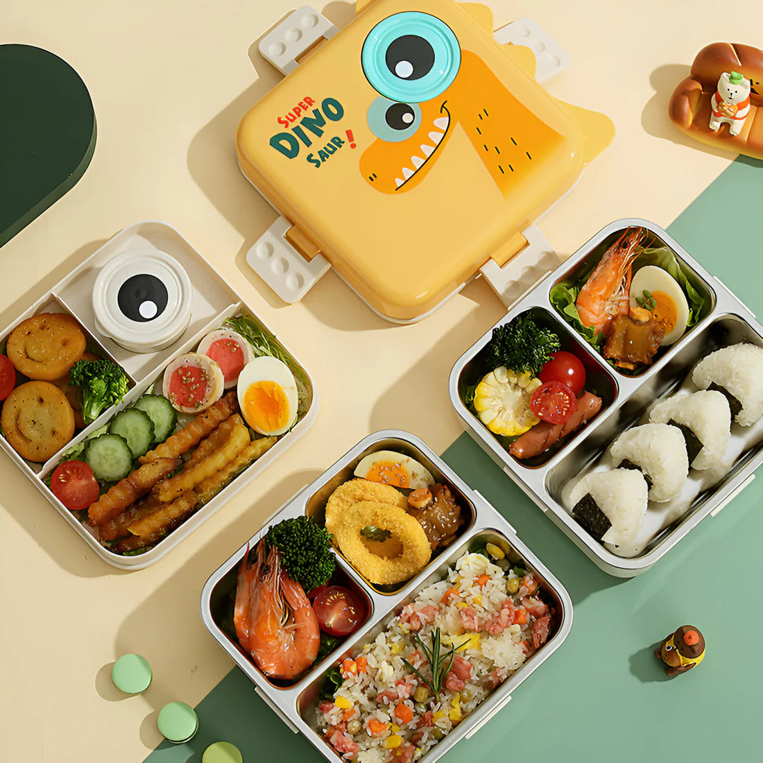 Carnival Supar Dinosaur Lunch Box - Roar into Lunch!