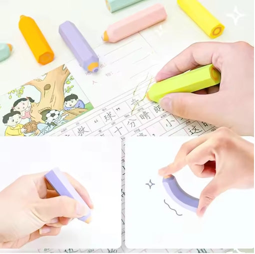 Pencil Shape Erasers