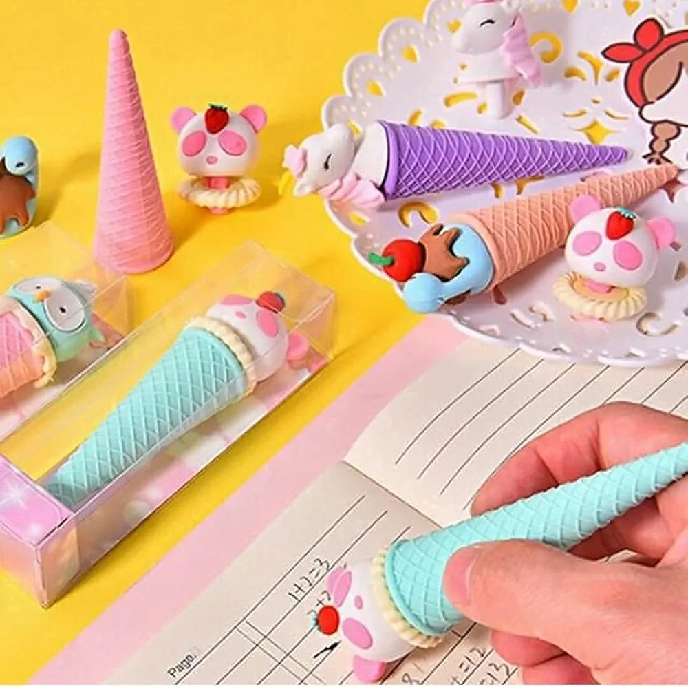 Ice-Cream Theme Erasers