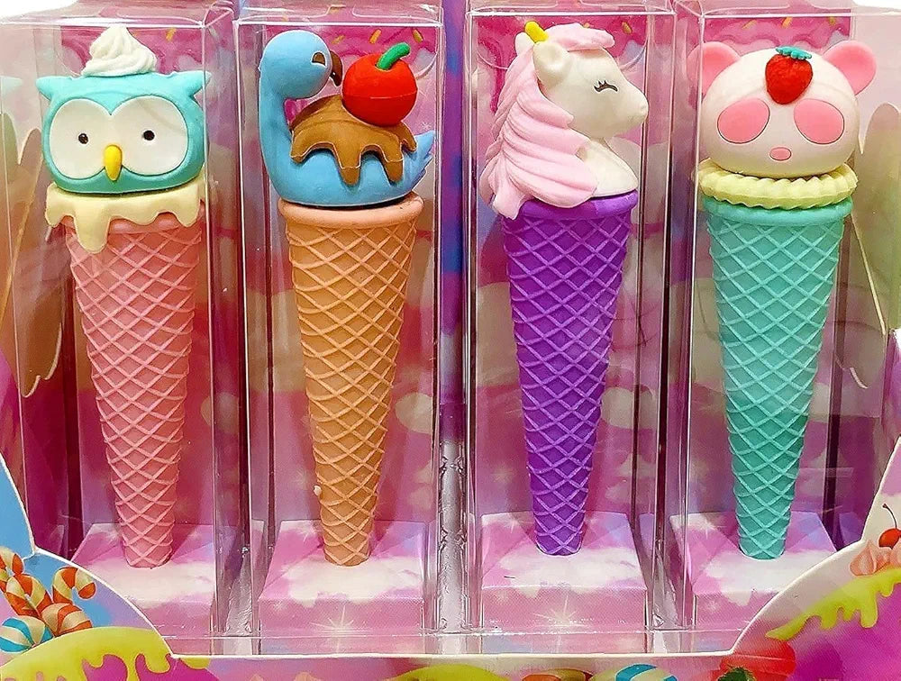 Ice-Cream Theme Erasers