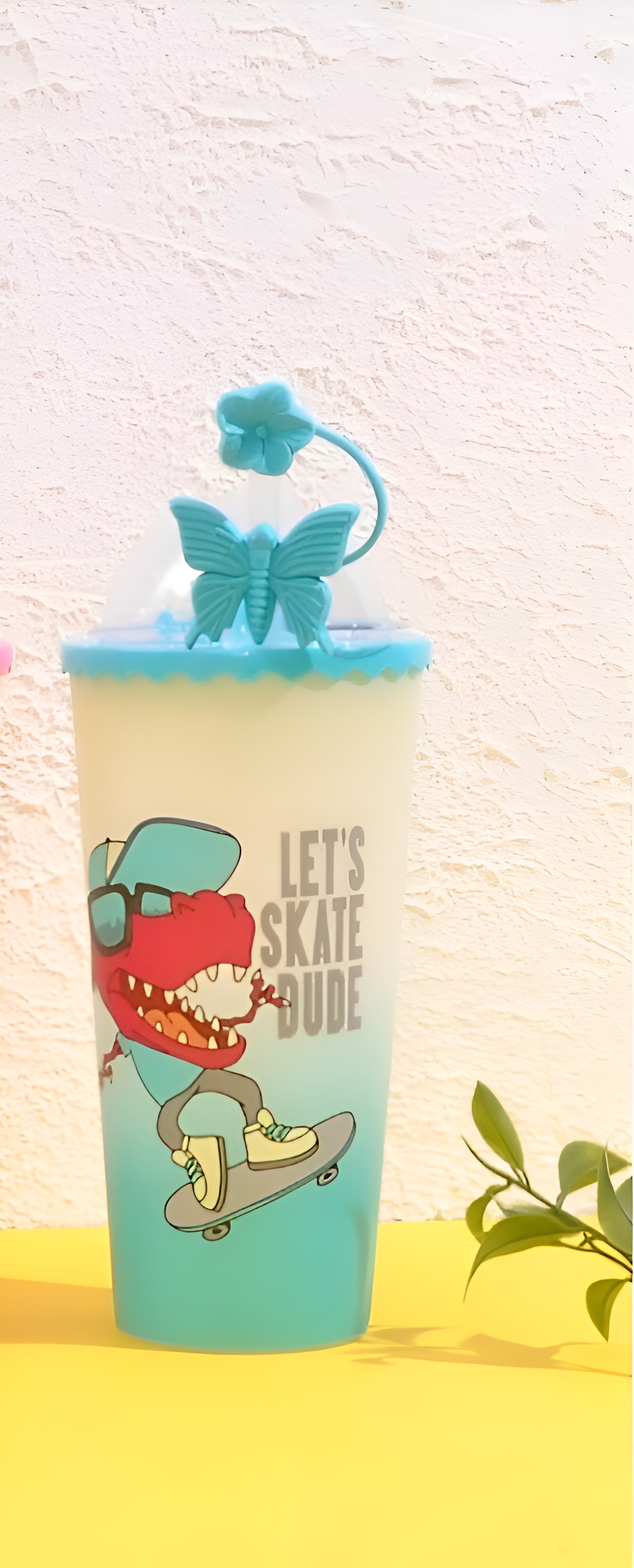 Funky straw tumblers