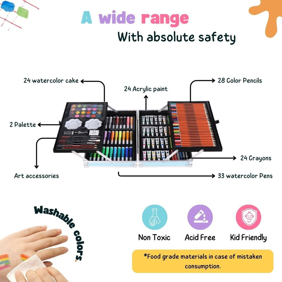 145 Pieces Art Set for Kids