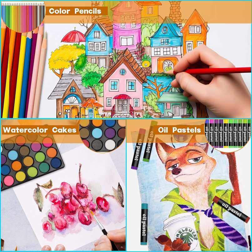 145 Pieces Art Set for Kids
