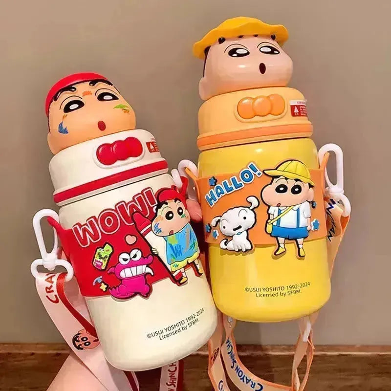 Shinchan 3D Head Premium Insulated Sipper