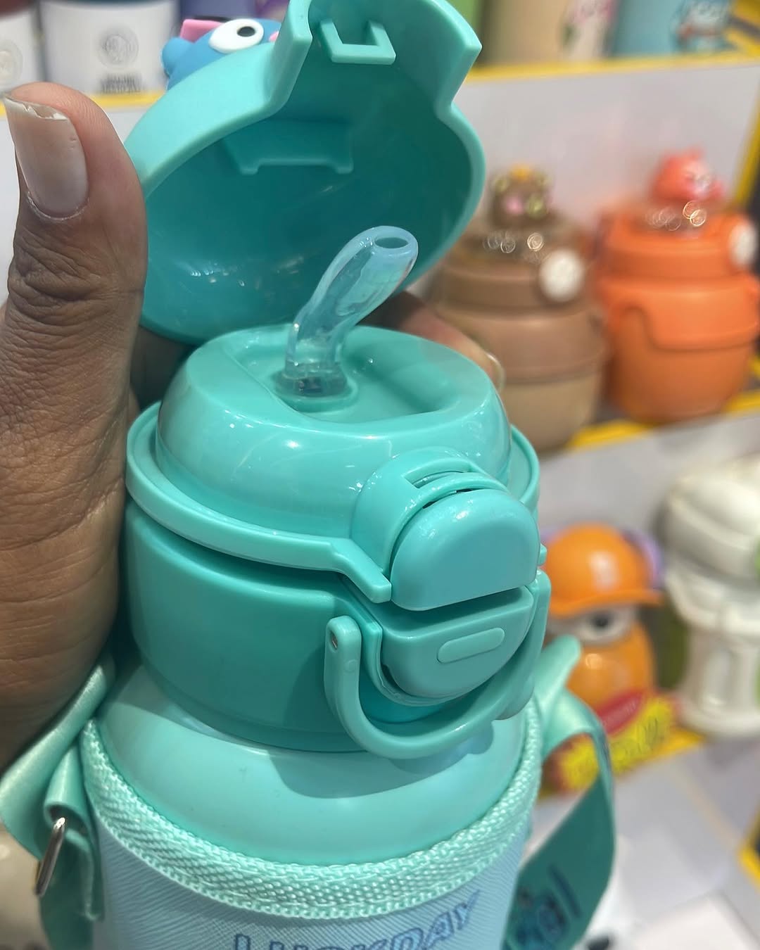 Korean Pop-Up Sipper β LuckyBear Edition