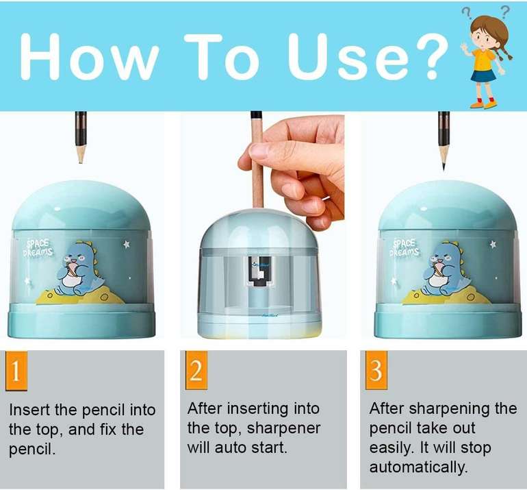 Automatic Sharpener for Kids