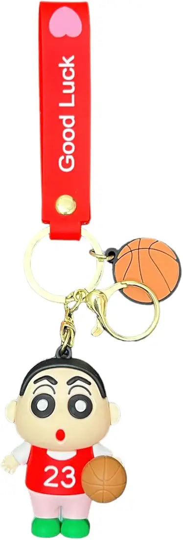WOW Keychains Silicone Shinchan