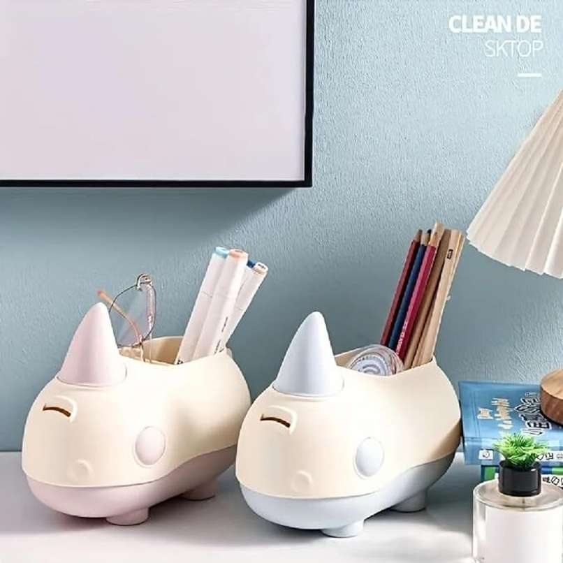 Rhino Plastic Pen Holder