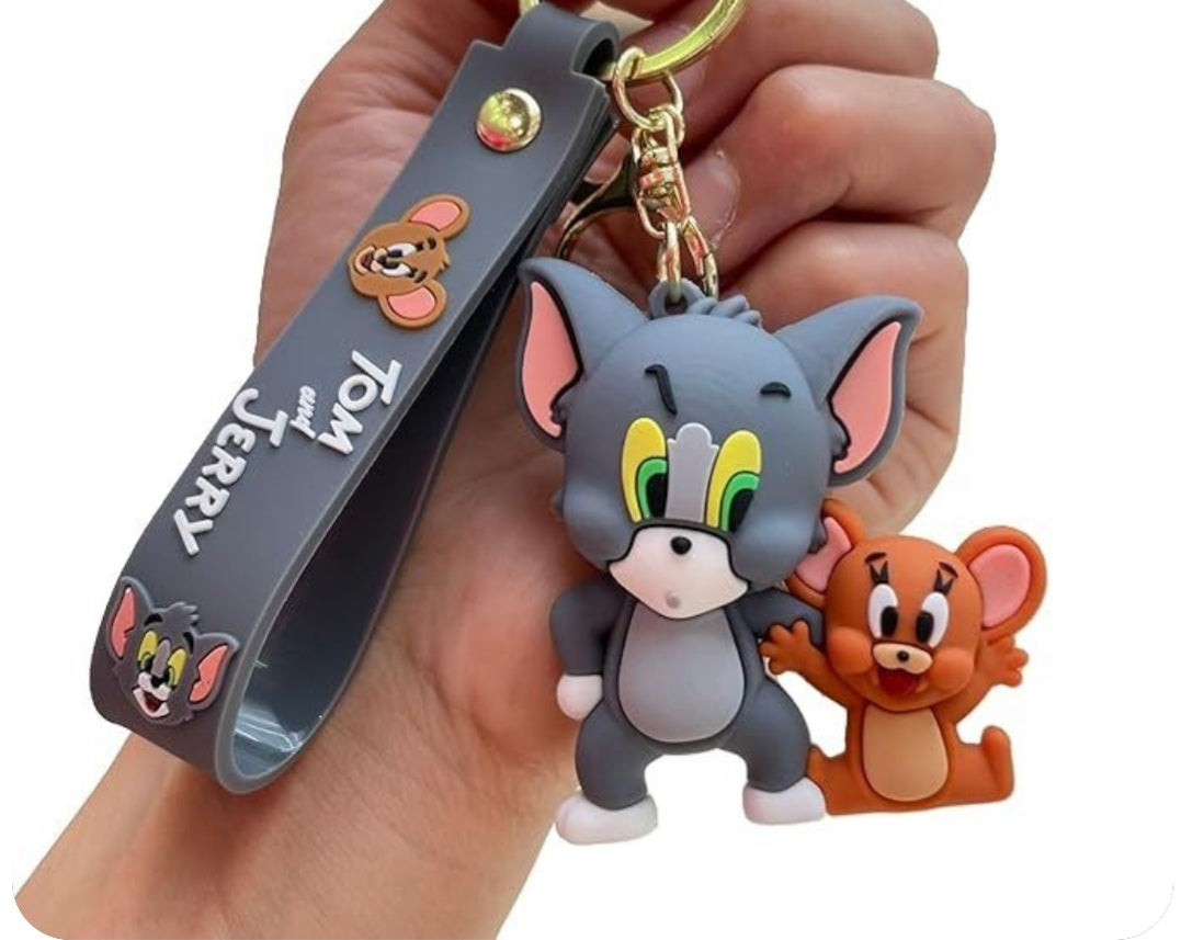 Tom and jerry cartoon Keychain V1