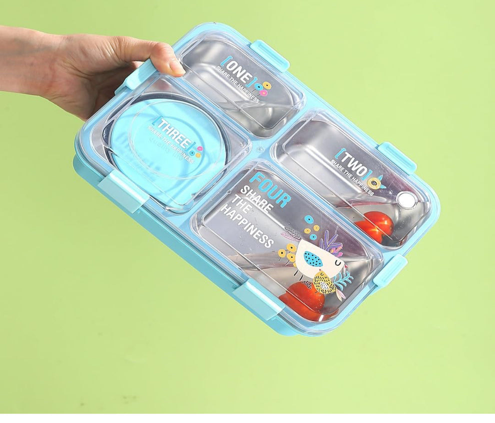 Premium Stainless Steel Leak-Proof Bento Lunch Box