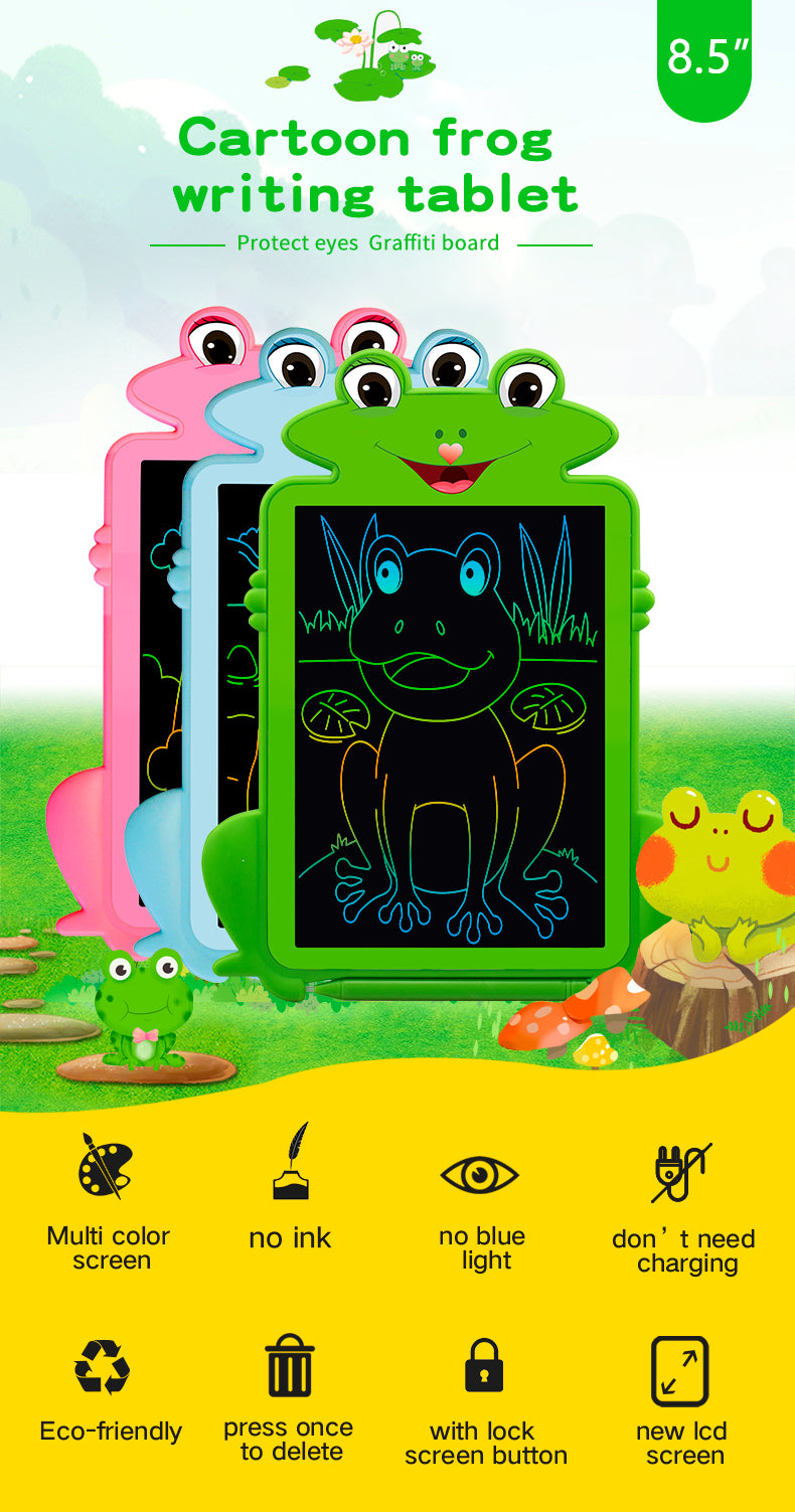 Kawaii Frog Doodle tablet