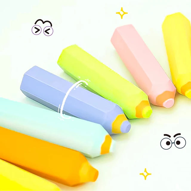 Pencil Shape Erasers