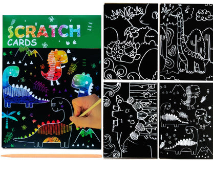 Kids' Painting Fun Scratch Cards 