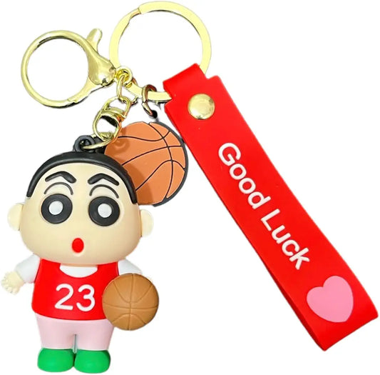 WOW Keychains Silicone Shinchan