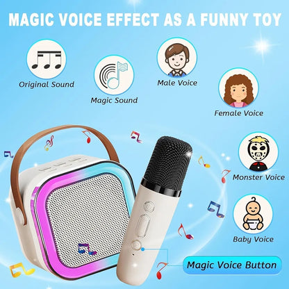 Wireless Mini Portable Bluetooth Karaoke Machine