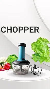 Manual Press Fruit & Vegetable Chopper