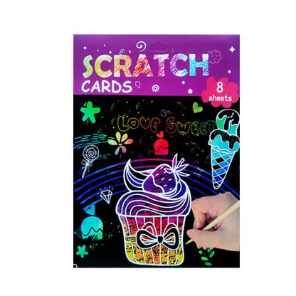 Kids' Painting Fun Scratch Cards 