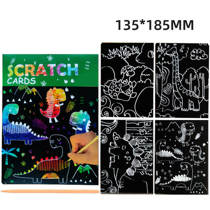 Kids' Painting Fun Scratch Cards 