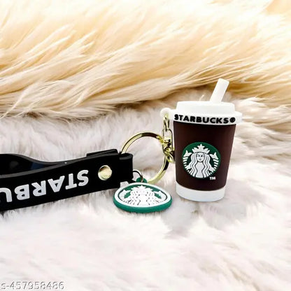 Cute Starbucks theme Keychain