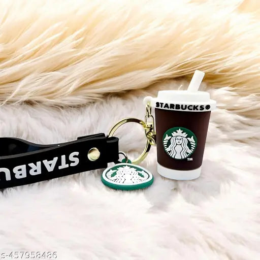 Cute Starbucks theme Keychain