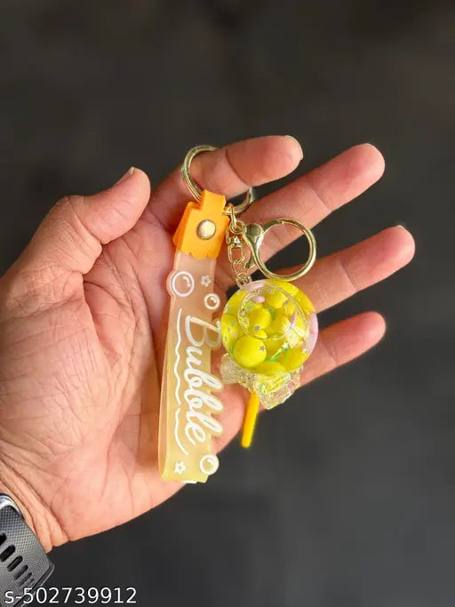 lollipop Shape Acrylic Fancy Keychain