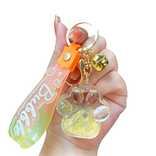 Cute Cat Paw Keychain