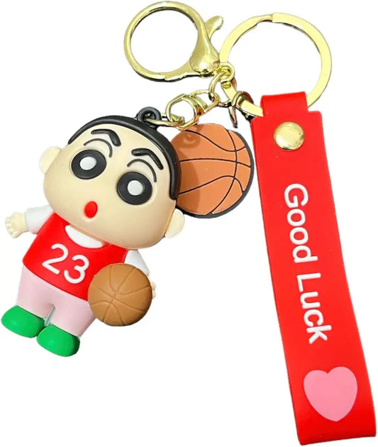 WOW Keychains Silicone Shinchan