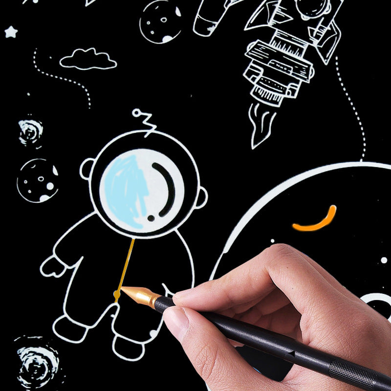 Kids' Painting Fun Scratch Cards 