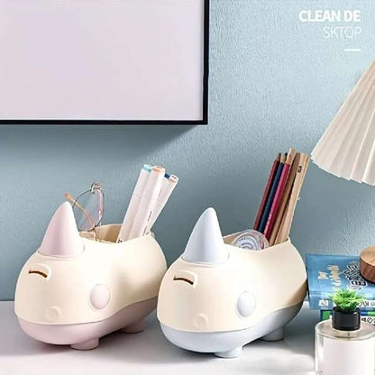 Rhino Plastic Pen Holder