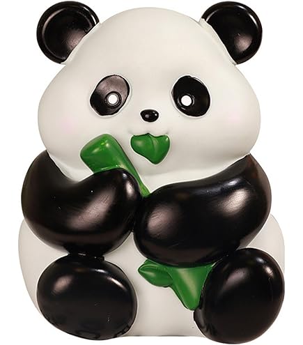 Cute panda piggy bank