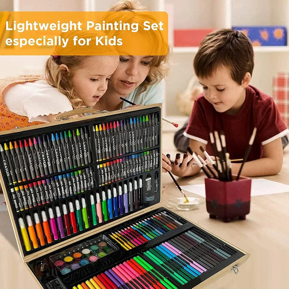 180 Piece Deluxe Painting Drawing Kit