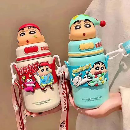 Shinchan 3D Head Premium Insulated Sipper