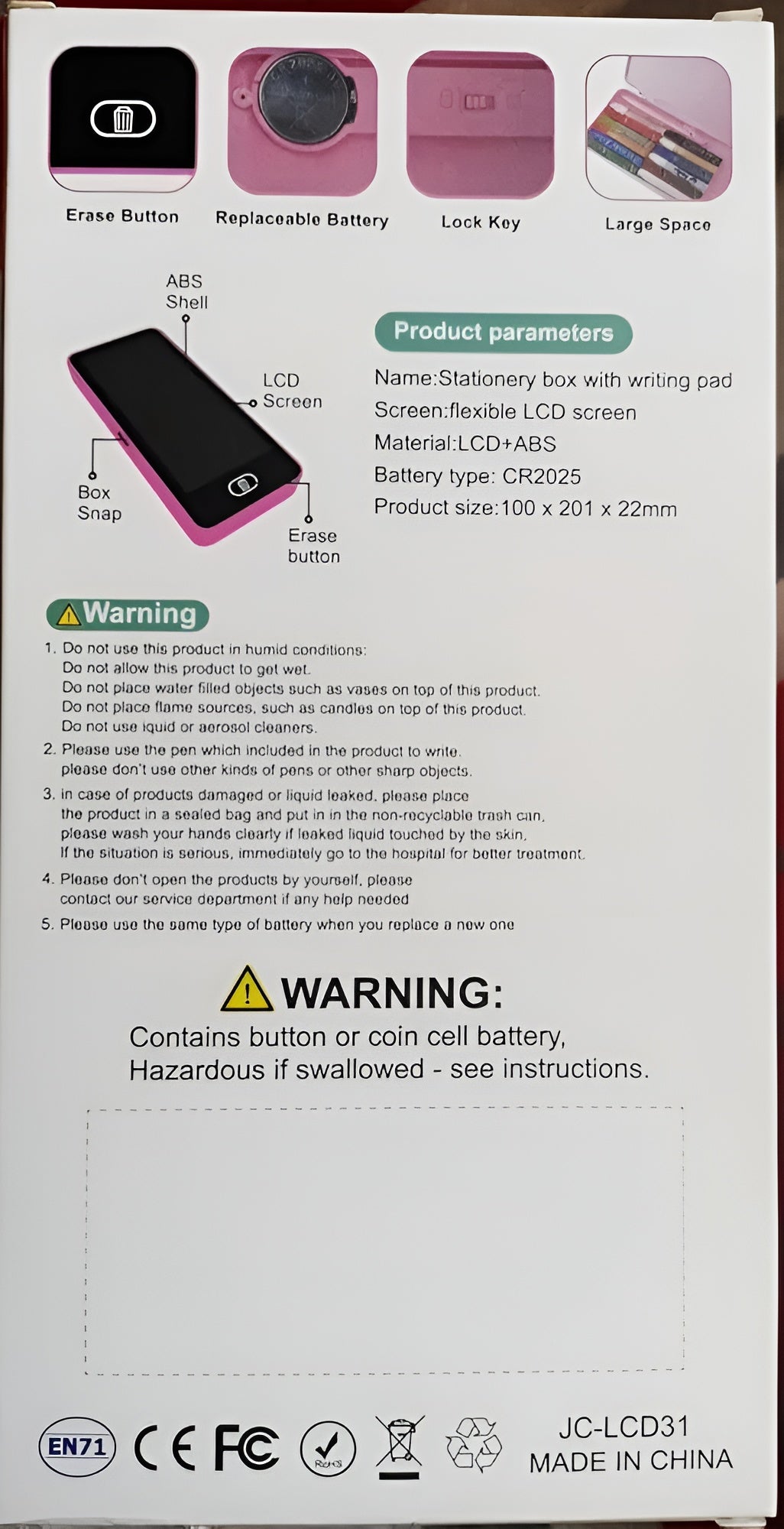 LCD Writing Tablet