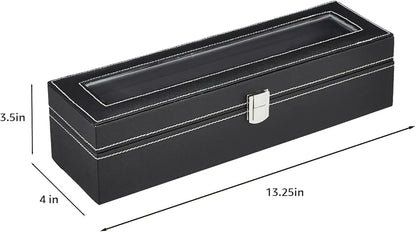 Leather Watch Box Organizer