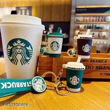 Cute Starbucks theme Keychain