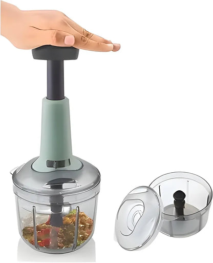 Manual Press Fruit & Vegetable Chopper
