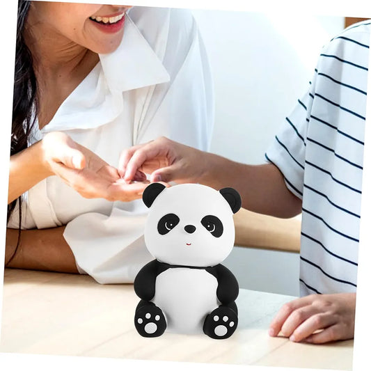Cute panda piggy bank