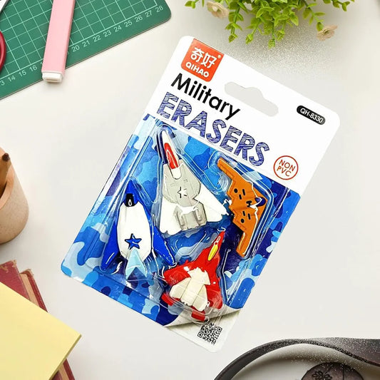 Military  Erasers Set for Kids
